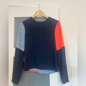 🌟BCBG Max Azria Donella - Color-block Blouse - Gently Used - Size Small